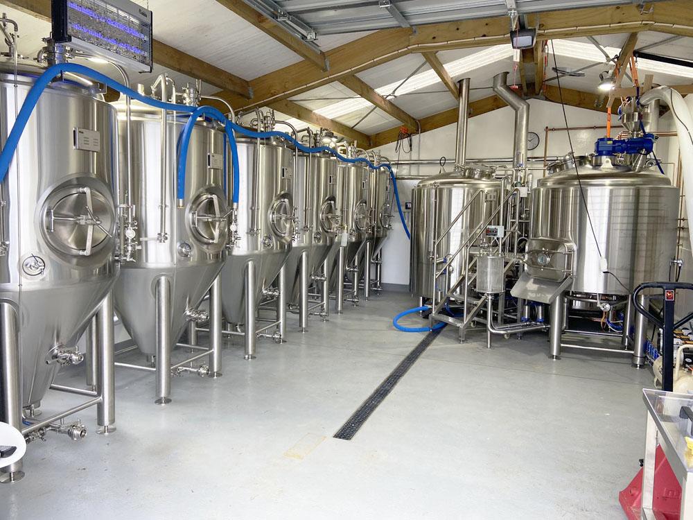 Colab Brewing Co in New Zealand-1200L Beer Brewing Equipment by Tiantai